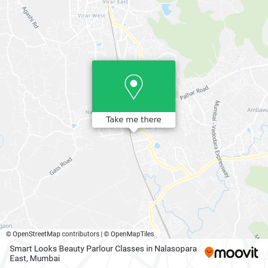 Smart Looks Beauty Parlour Classes in Nalasopara East map