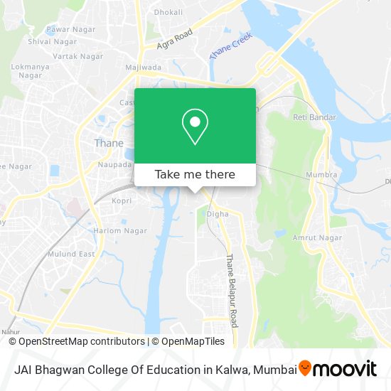 JAI Bhagwan College Of Education in Kalwa map