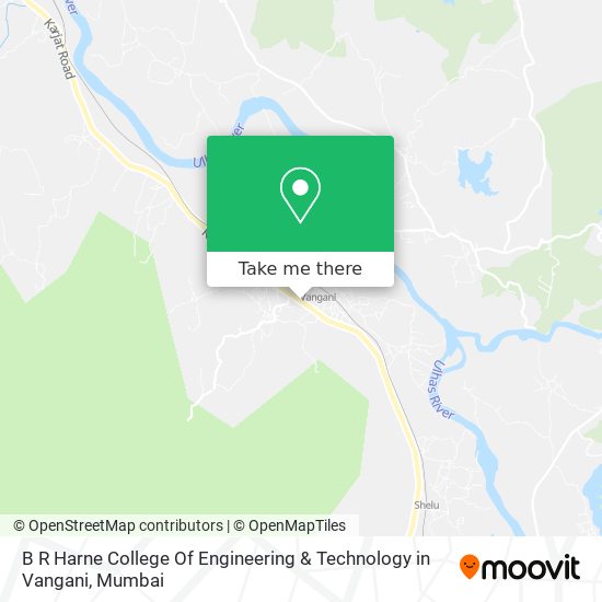 B R Harne College Of Engineering & Technology in Vangani map