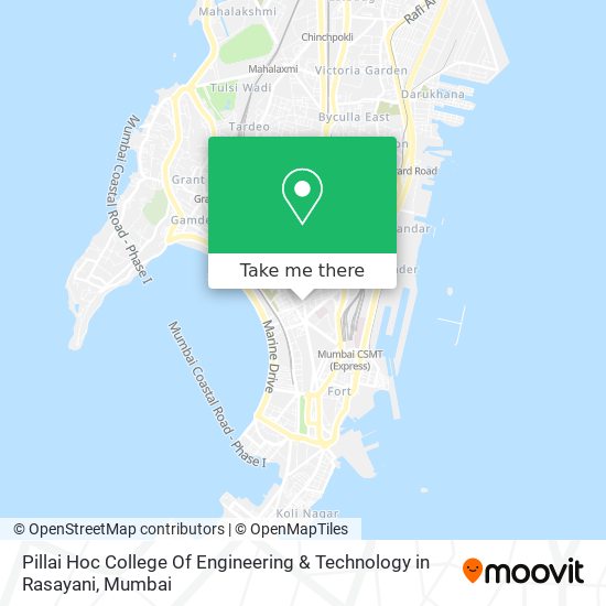 Pillai Hoc College Of Engineering & Technology in Rasayani map