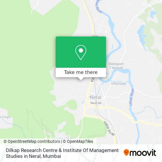 Dilkap Research Centre & Institute Of Management Studies in Neral map