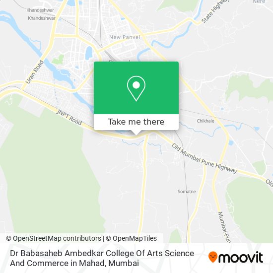 Dr Babasaheb Ambedkar College Of Arts Science And Commerce in Mahad map