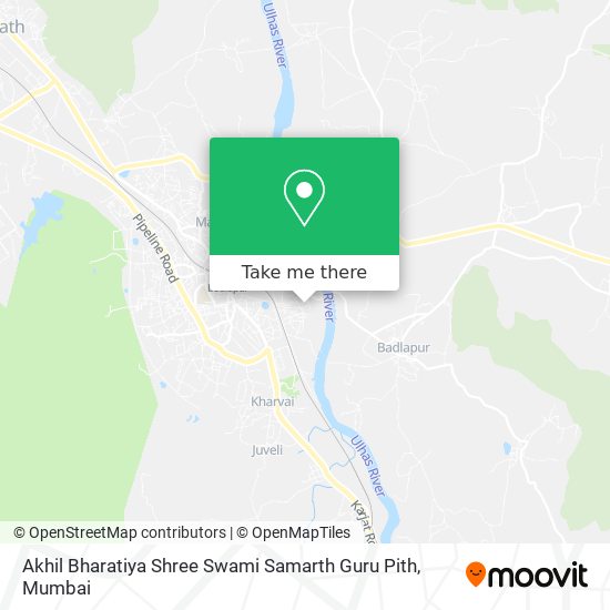 Akhil Bharatiya Shree Swami Samarth Guru Pith map