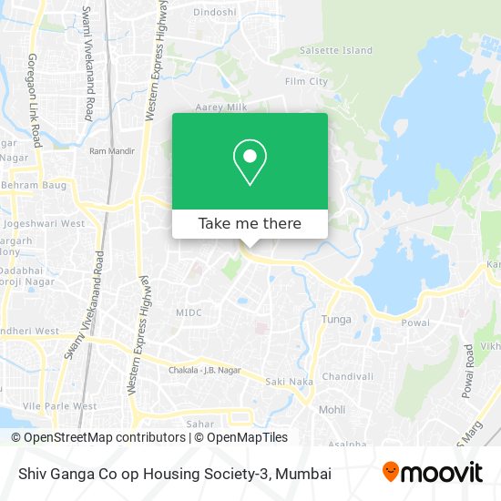 Shiv Ganga Co op Housing Society-3 map