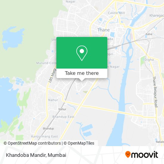 Khandoba Mandir map