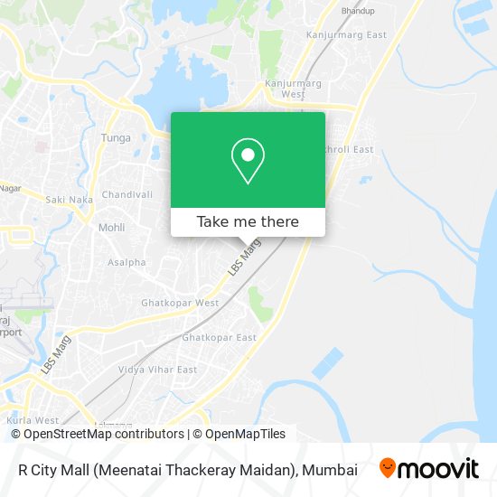 R City Mall (Meenatai Thackeray Maidan) map