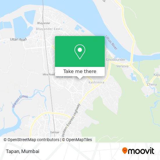 Tapan map