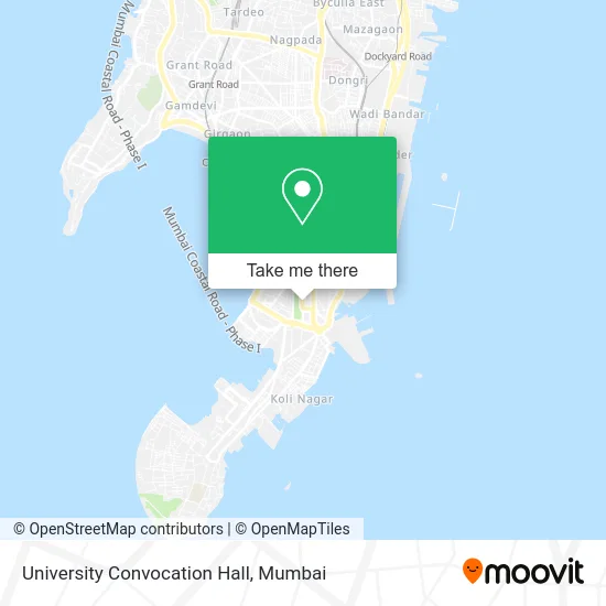 University Convocation Hall map
