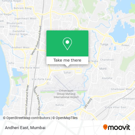 Andheri East map