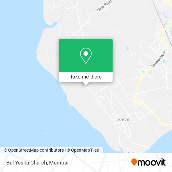 Bal Yeshu Church map