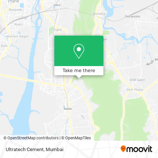Ultratech Cement map