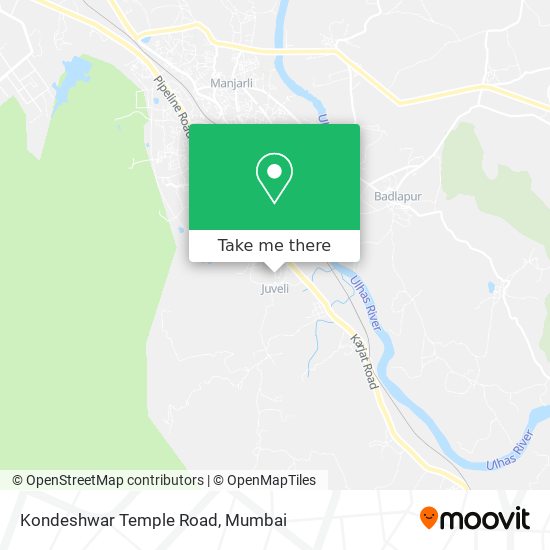 Kondeshwar Temple Road map