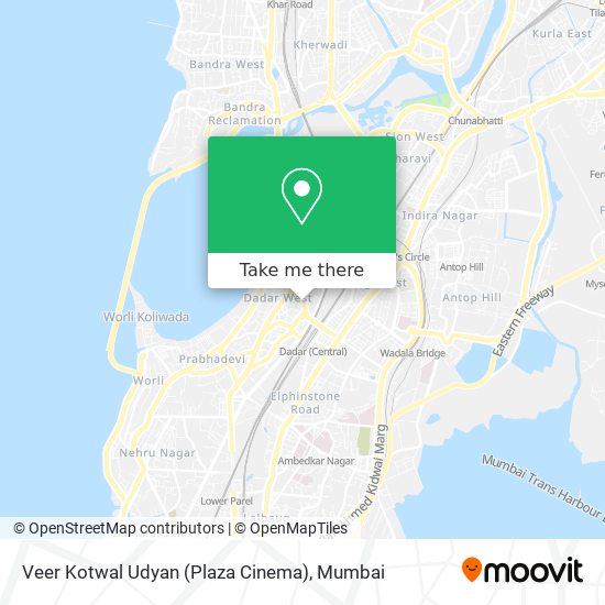 Veer Kotwal Udyan (Plaza Cinema) map