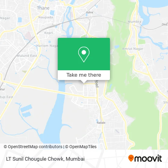LT Sunil Chougule Chowk map