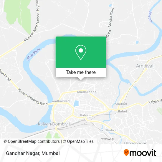 Gandhar Nagar map