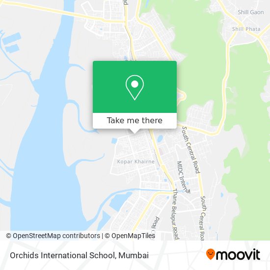 Orchids International School map