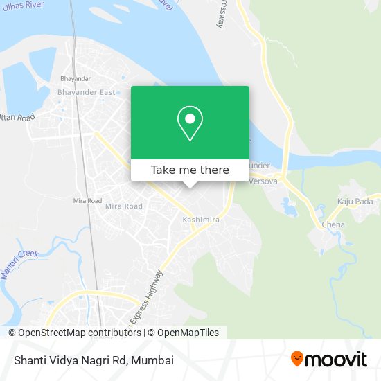 Shanti Vidya Nagri Rd map