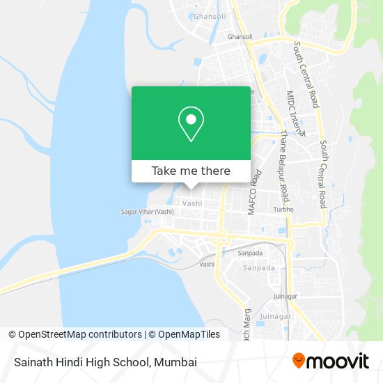 Sainath Hindi High School map
