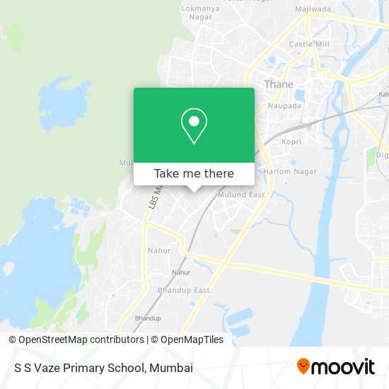 S S Vaze Primary School map