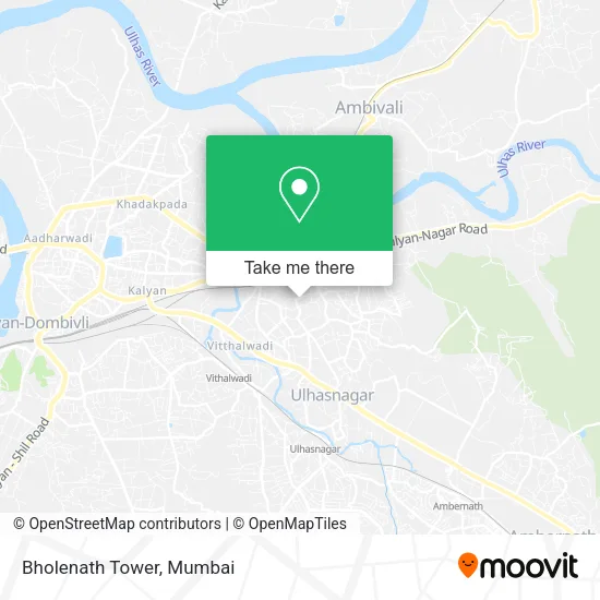 Bholenath Tower map