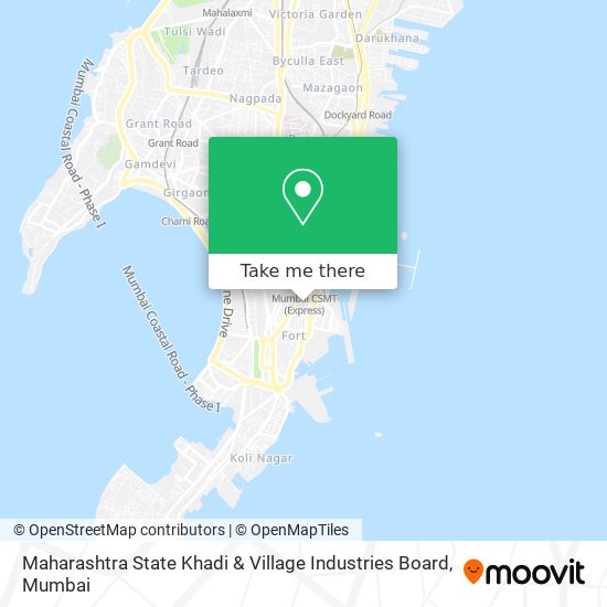 Maharashtra State Khadi & Village Industries Board map