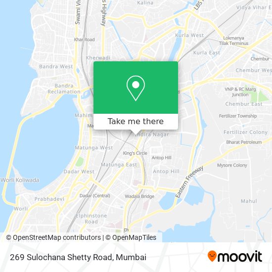 269 Sulochana Shetty Road map