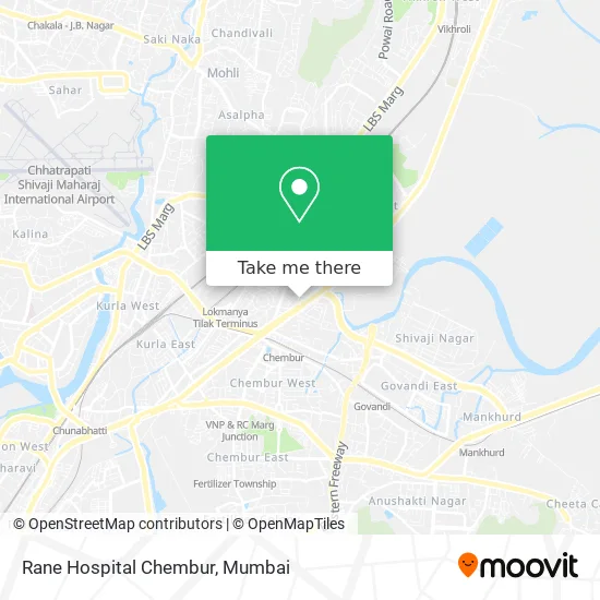 Rane Hospital Chembur map