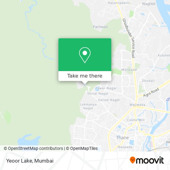 Yeoor Lake map