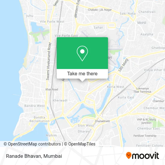 Ranade Bhavan map