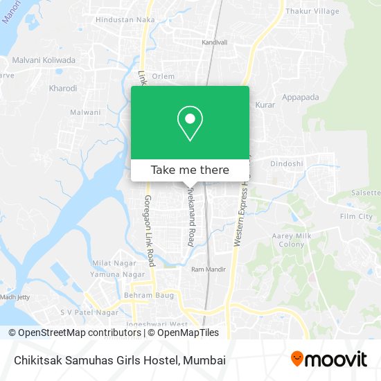 Chikitsak Samuhas Girls Hostel map