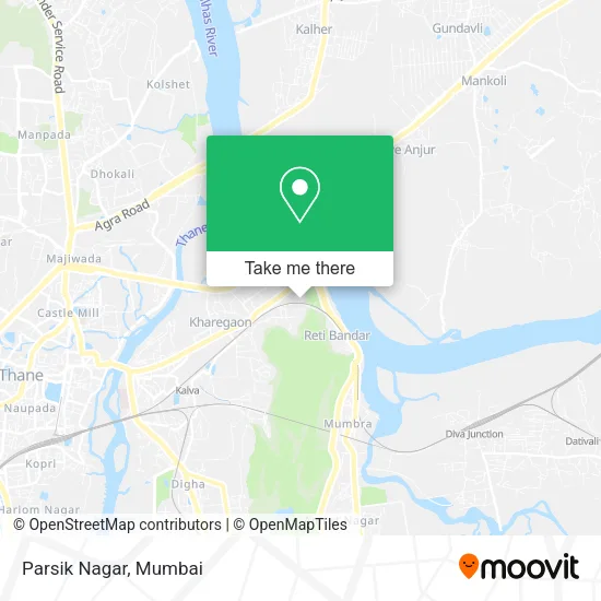 Parsik Nagar map