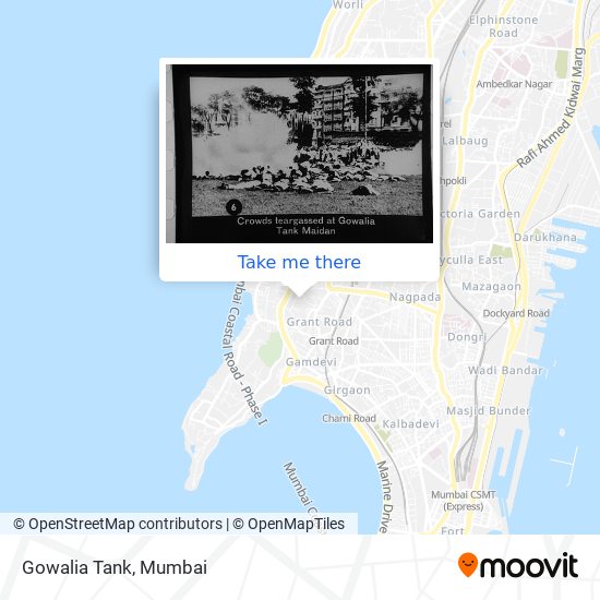 Gowalia Tank map