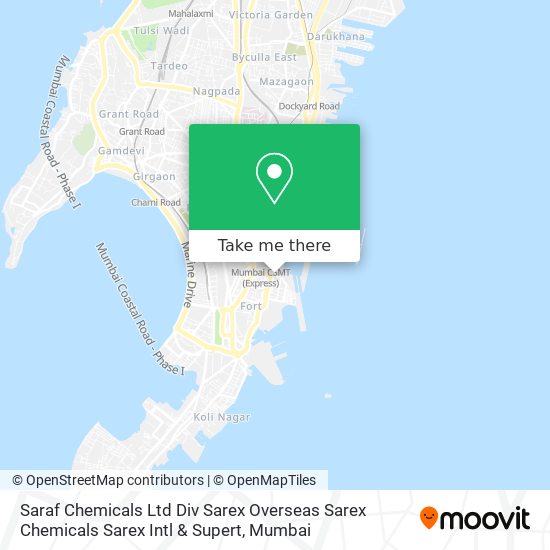 Saraf Chemicals Ltd Div Sarex Overseas Sarex Chemicals Sarex Intl & Supert map