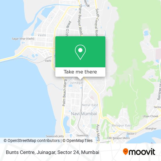 Bunts Centre, Juinagar, Sector 24 map