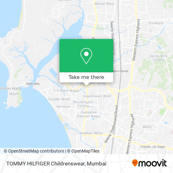 TOMMY HILFIGER Childrenswear map