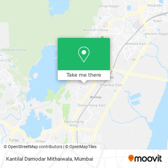 Kantilal Damodar Mithaiwala map