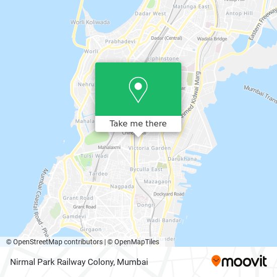Nirmal Park Railway Colony map