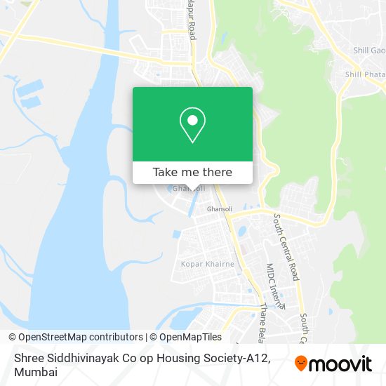 Shree Siddhivinayak Co op Housing Society-A12 map