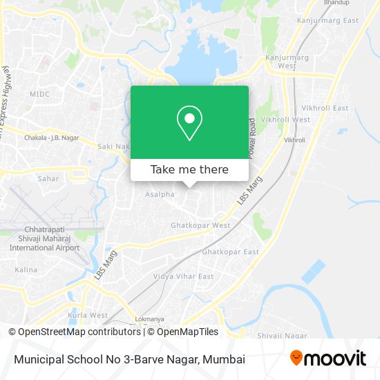 Municipal School No 3-Barve Nagar map