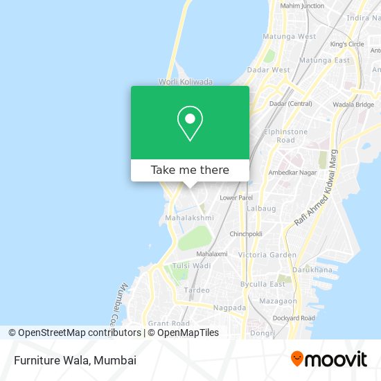 Furniture Wala map