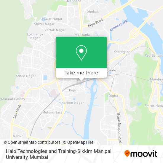 Halo Technologies and Training-Sikkim Manipal University map