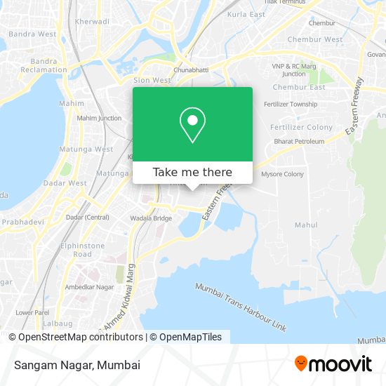 Sangam Nagar map