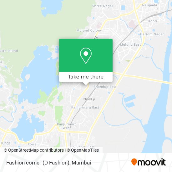 Fashion corner (D Fashion) map