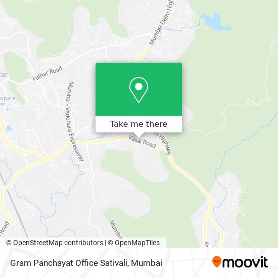 Gram Panchayat Office Sativali map