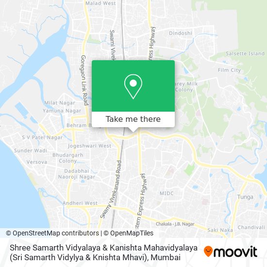 Shree Samarth Vidyalaya & Kanishta Mahavidyalaya (Sri Samarth Vidylya & Knishta Mhavi) map