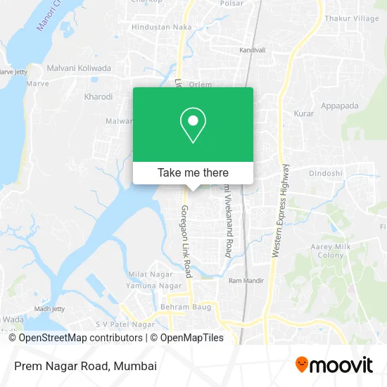 Prem Nagar Road map