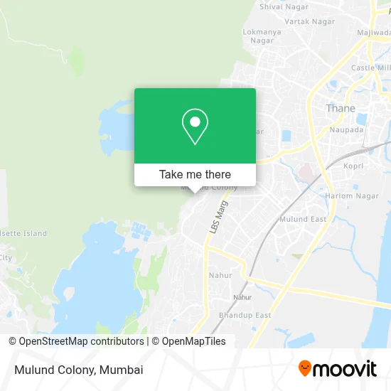 Mulund Colony map