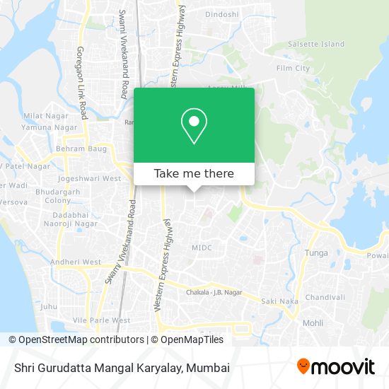 Shri Gurudatta Mangal Karyalay map