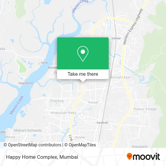 Happy Home Complex map