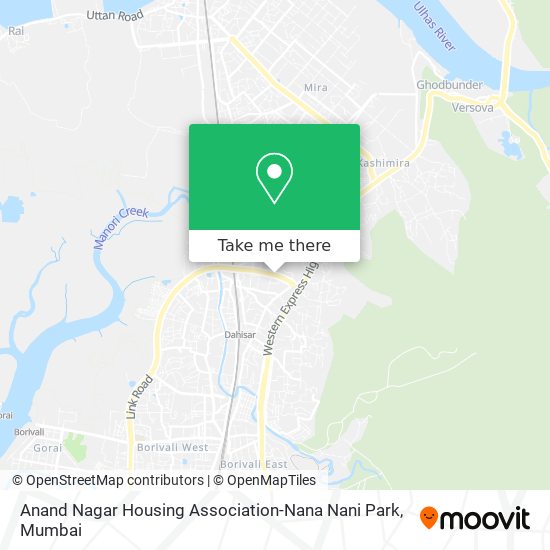 Anand Nagar Housing Association-Nana Nani Park map